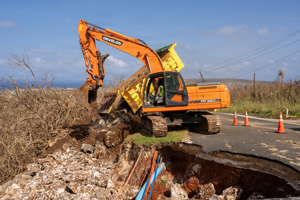 Typhoon Sinlaku Creates Massive Sinkhole in Saipan