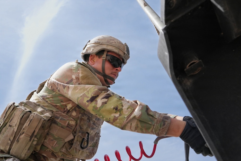 Soldiers conduct readiness operations in the CENTCOM region