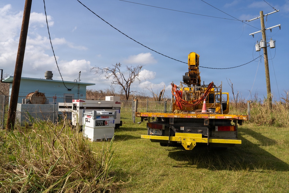 Repairs Made to Waterpump Stations and Generators Installed