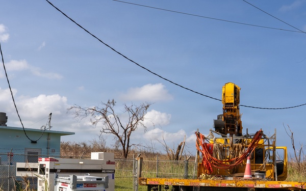 Repairs Made to Waterpump Stations and Generators Installed