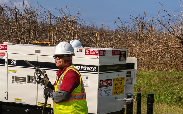 Repairs Made to Waterpump Stations and Generators Installed