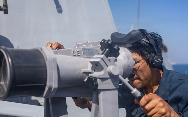 USS Rafael Peralta (DDG 115) Conducts Operations