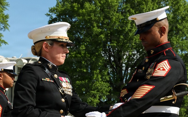 Passing the Sword at the Oldest Post