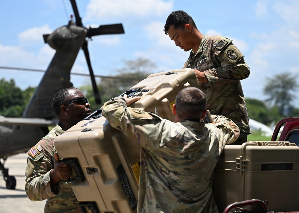 JTF-B forces arrive to CENTAM Guardian 2026