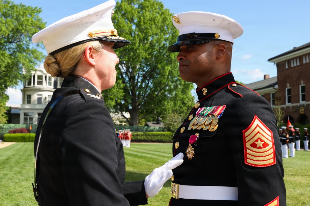 Passing the Sword at the Oldest Post