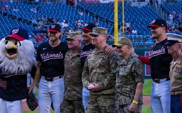 Washington Nationals honor our joint defenders at Nats on Base summit