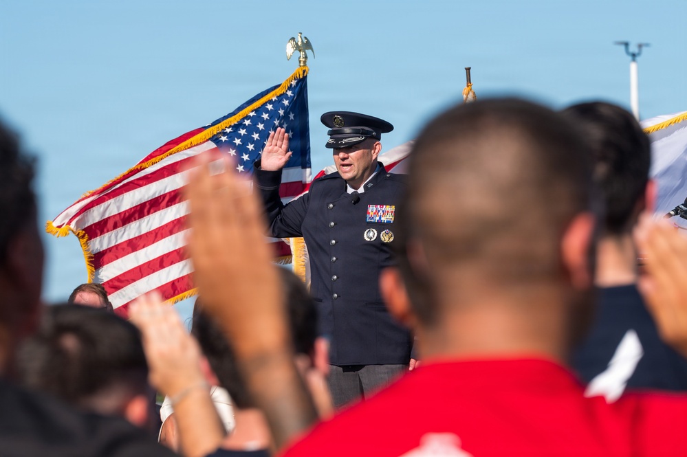 Space Coast leads the way as 250 students take oath of enlistment