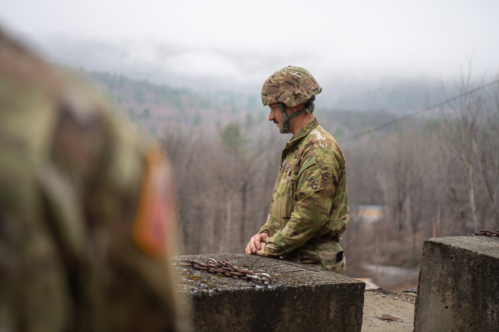 Massachusetts Soldiers Train at EAFR