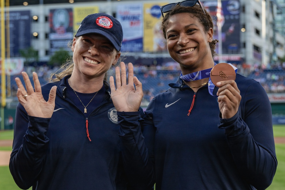 Washington Nationals honor our joint service members at Nats on Base summit