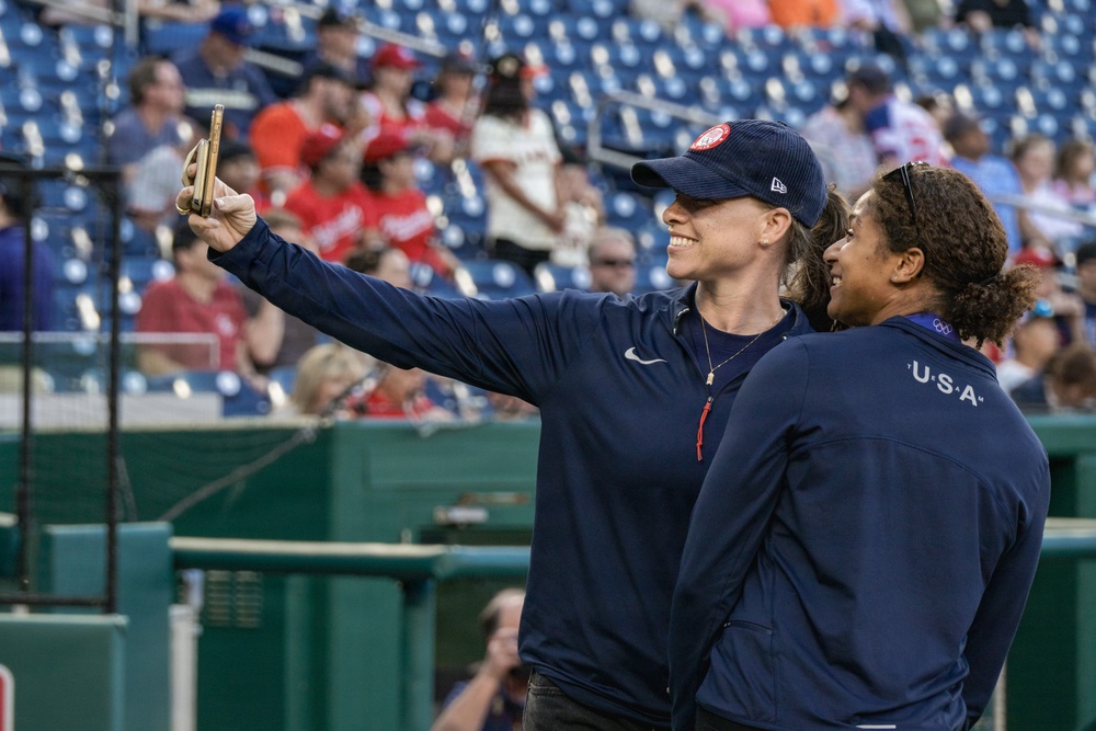 Washington Nationals honor our joint service members at Nats on Base summit