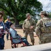 DCNG Commanding General visits Jefferson memorial