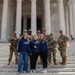 DCNG Commanding General visits Jefferson memorial