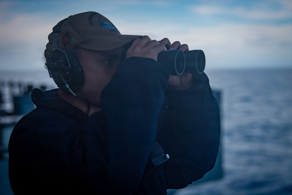 USS Theodore Roosevelt Watch Standers