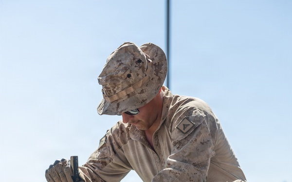 JTF-SB Marines conduct jerry can refuel