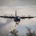 C-130 Sprays Water Over Sacramento Wilderness