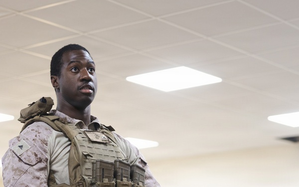 MARCENT senior leadership visit Marines with Echo 2/10