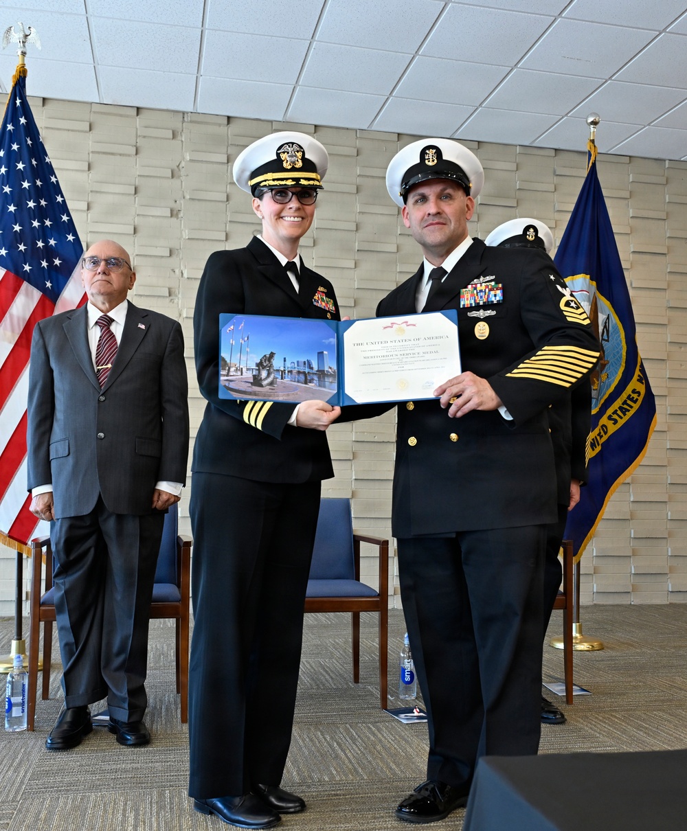 CMC Dupre retires after three decades of Naval service