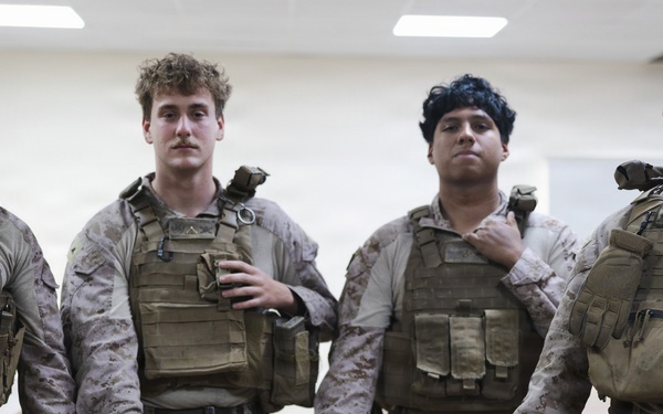 MARCENT senior leadership visit Marines with Echo 2/10