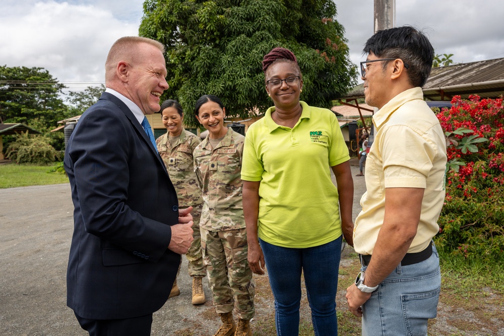 U.S. Chargé d’Affaires Sees Partnership in Action in Suriname