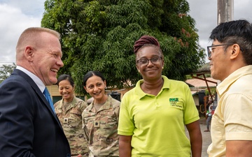 U.S. Chargé d’Affaires Sees Partnership in Action in Suriname