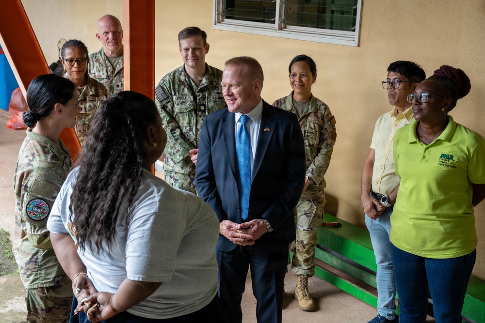 U.S. Chargé d’Affaires Sees Partnership in Action in Suriname