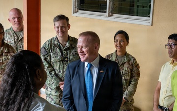 U.S. Chargé d’Affaires Sees Partnership in Action in Suriname