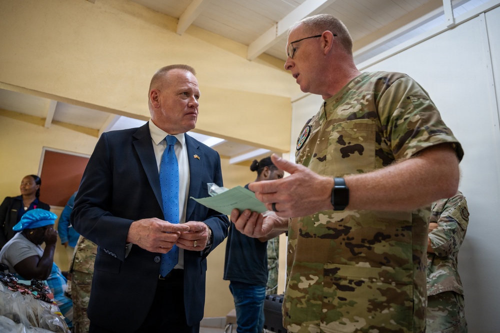 U.S. Chargé d’Affaires Sees Partnership in Action in Suriname