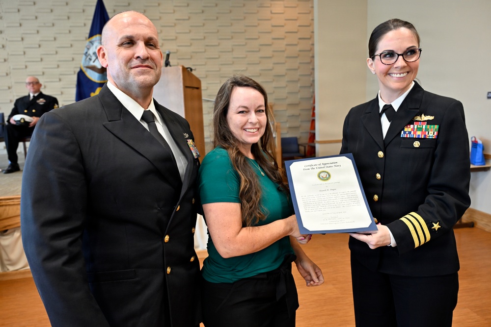 CMC Dupre retires after three decades of Naval service