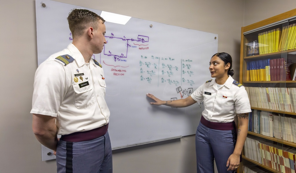 The signal they cannot see: West Point Cadets research encrypting and decoding drone feeds