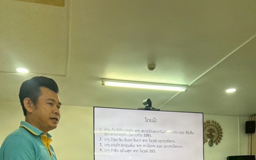 WRAIR-AFRIMS provides antimicrobial resistance training to Lao collaborators