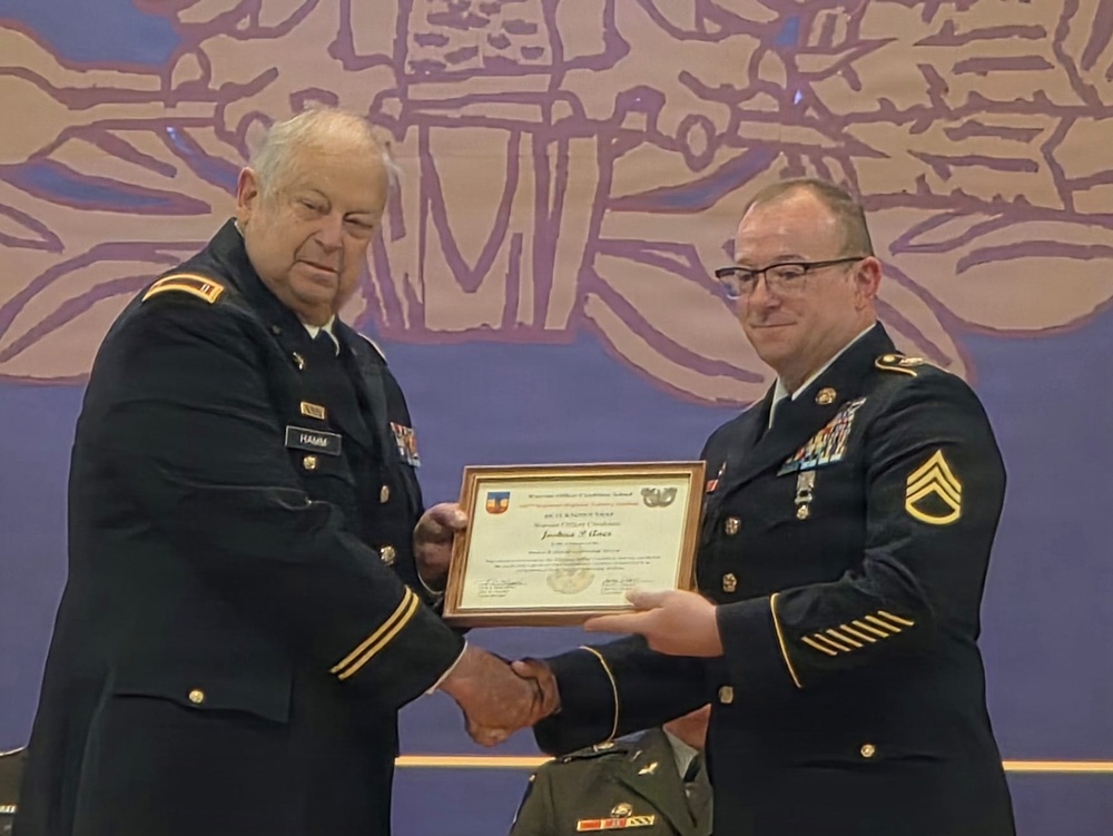 WOCS graduation ceremony