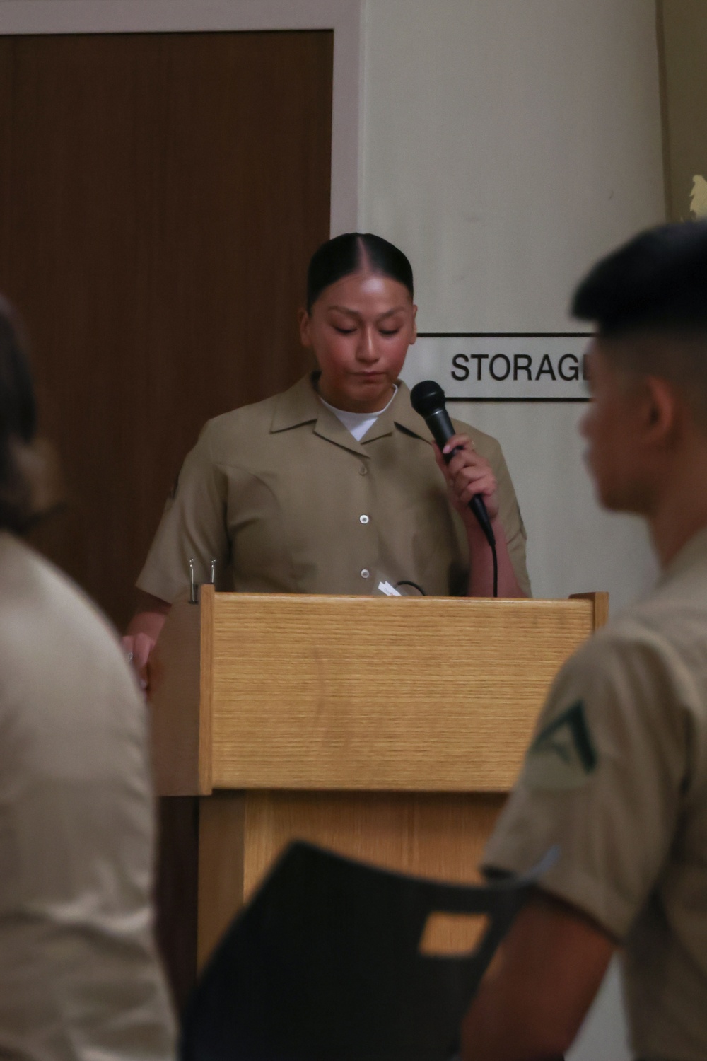 MAG-24 Lance Cpl. Seminar graduation