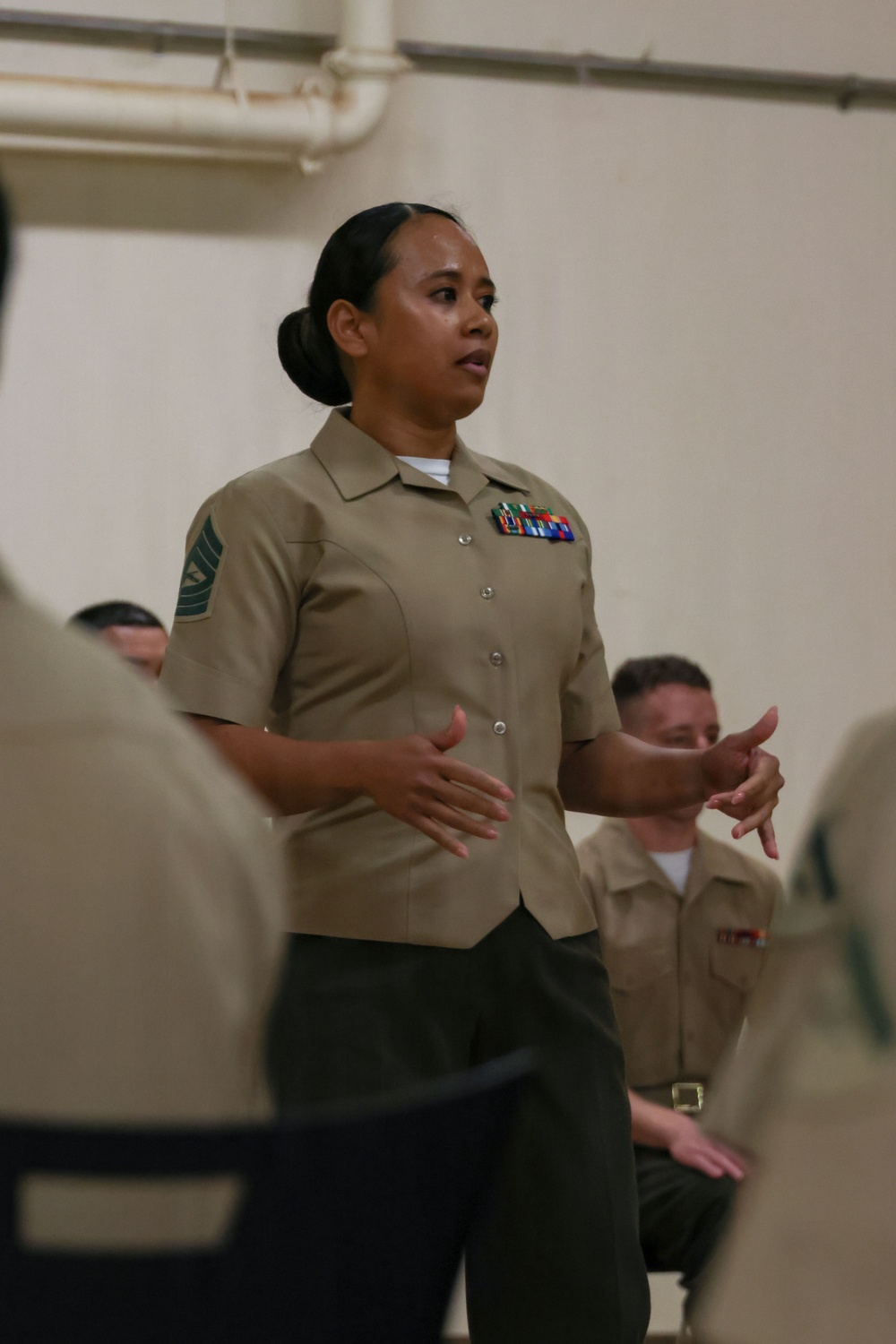 MAG-24 Lance Cpl. Seminar graduation