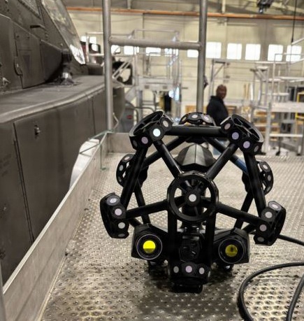 CCAD Engineering Leverages Mobile Blue Light Scanning for AH-64 Field Inspection
