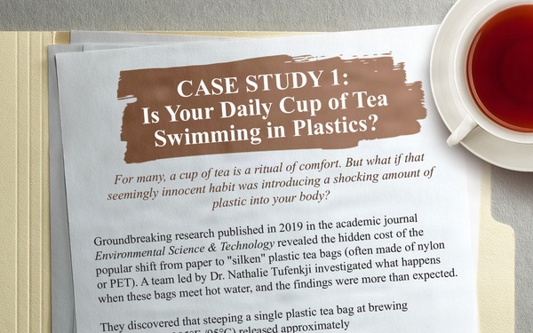 CASE STUDY 1: Is Your Daily Cup of Tea Swimming in Plastics?