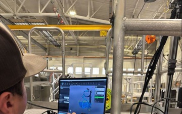 CCAD Engineering Leverages Mobile Blue Light Scanning for AH-64 Field Inspection