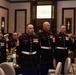 U.S. service members attend a Fleet Week Houston Ball
