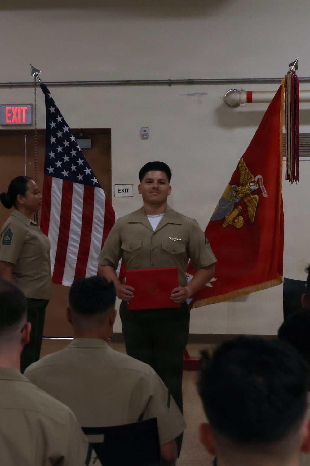 MAG-24 Lance Cpl. Seminar graduation