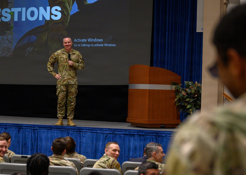 CMSAF holds All Call at Maxwell AFB