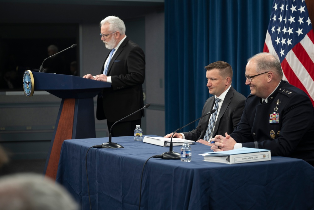 CIO Hurst, Joint Staff J8 Conduct Press Briefing on FY2027 Budget