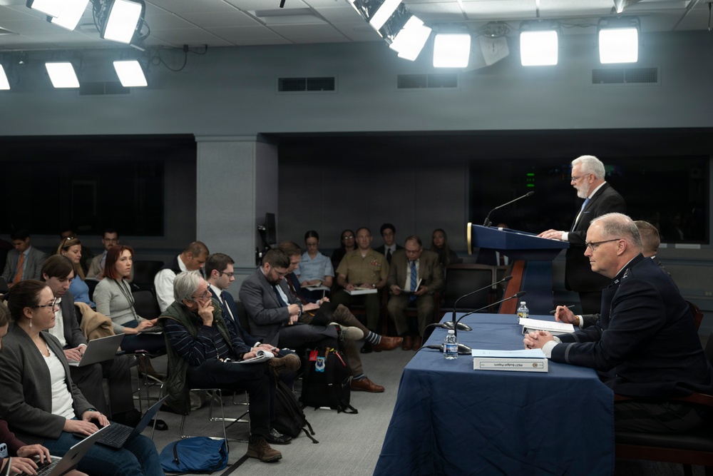 CIO Hurst, Joint Staff J8 Conduct Press Briefing on FY2027 Budget