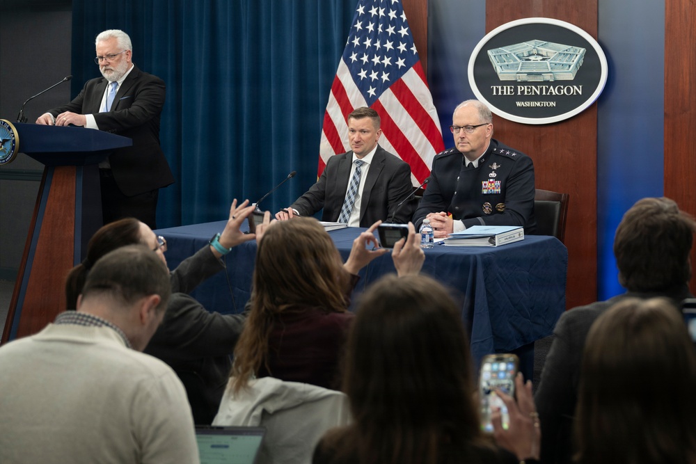 CIO Hurst, Joint Staff J8 Conduct Press Briefing on FY2027 Budget