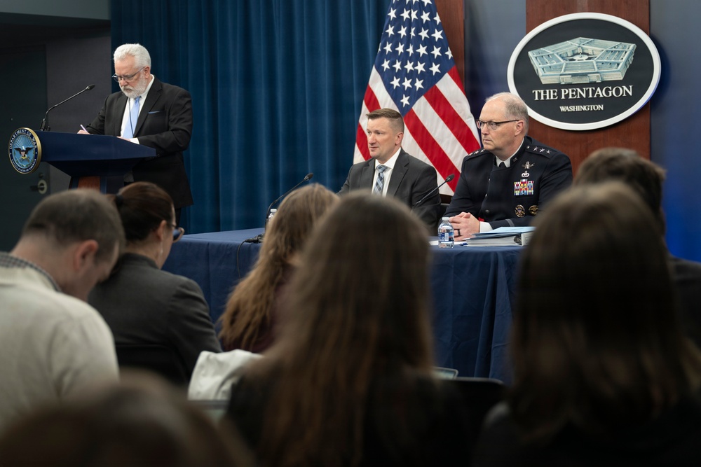 CIO Hurst, Joint Staff J8 Conduct Press Briefing on FY2027 Budget