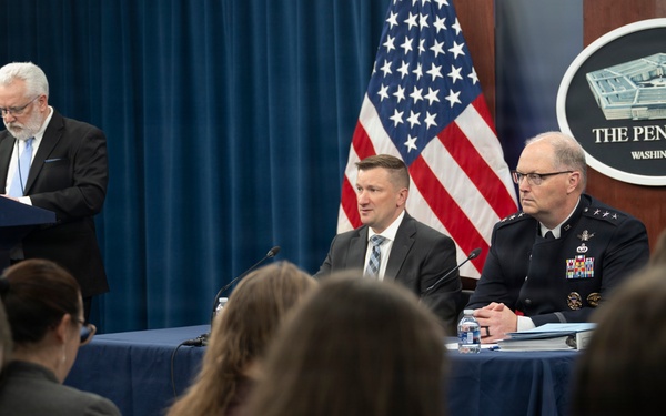 CIO Hurst, Joint Staff J8 Conduct Press Briefing on FY2027 Budget