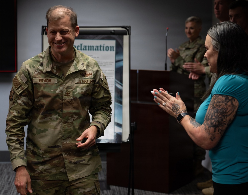 125th Fighter Wing Sexual Assault Prevention and Response Proclamation Signing