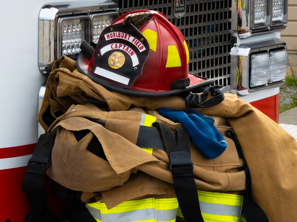 Under pressure: Firefighters undergo live-fire evaluations