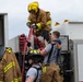 Under pressure: Firefighters undergo live-fire evaluations