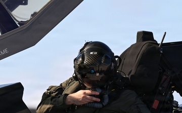 60th FS takes off during exercise Buc Wild Weasel