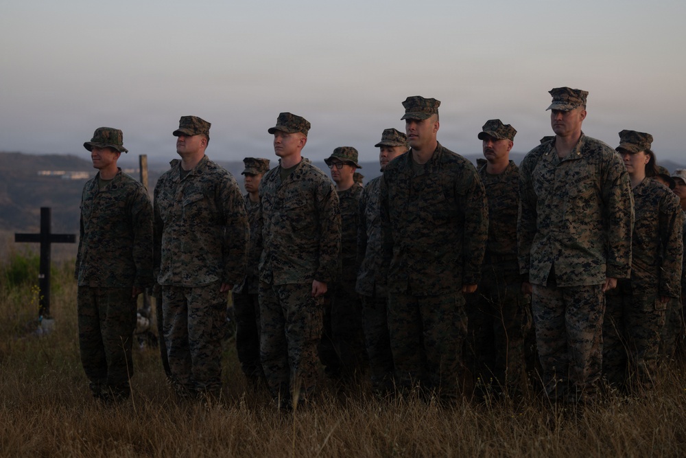 Sgt. Maj. John A. Trickler summits First Sergeant’s Hill for promotion ceremony