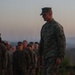 Sgt. Maj. John A. Trickler summits First Sergeant’s Hill for promotion ceremony